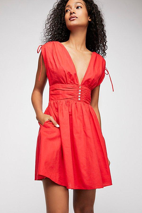 Roll The Dice Mini Dress By Free People